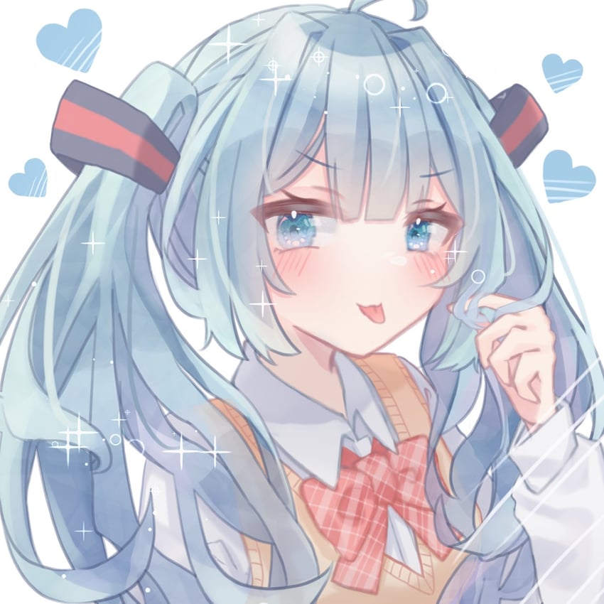 hatsune miku (vocaloid) drawn by memyu