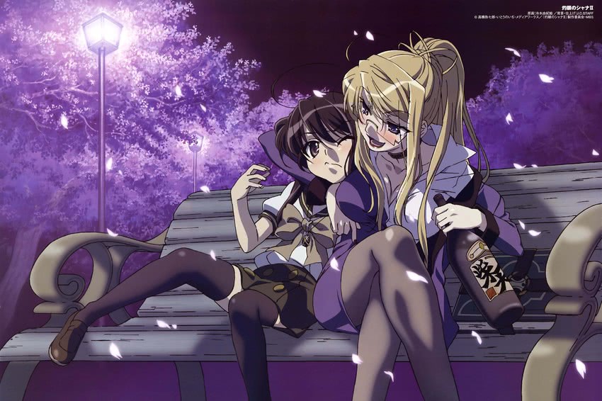 shana, alastor, margery daw, and marchosias (shakugan no shana and 1 more) drawn by hiyamizu_yukie