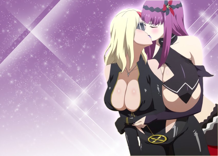 lady j and hasumi rain (valkyrie drive and 1 more)