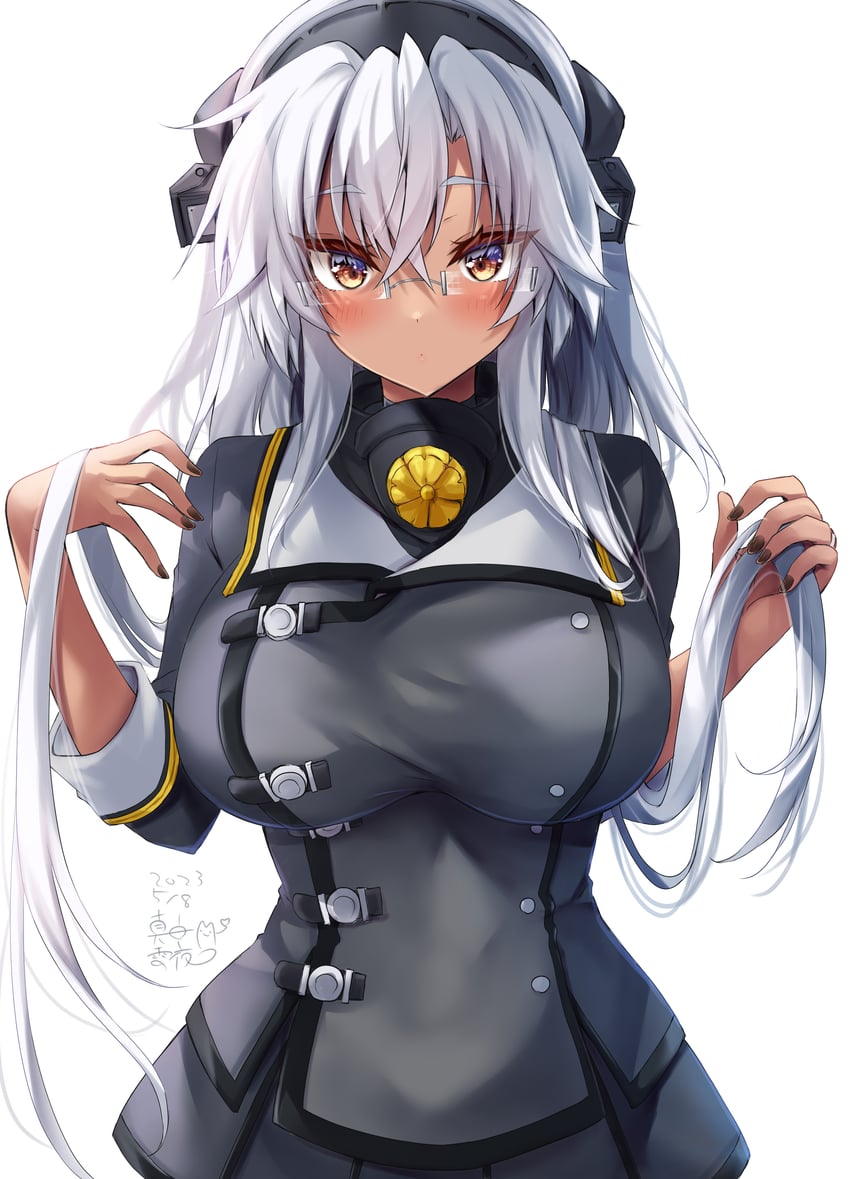 musashi and musashi kai ni (kantai collection) drawn by mashiro_yukiya