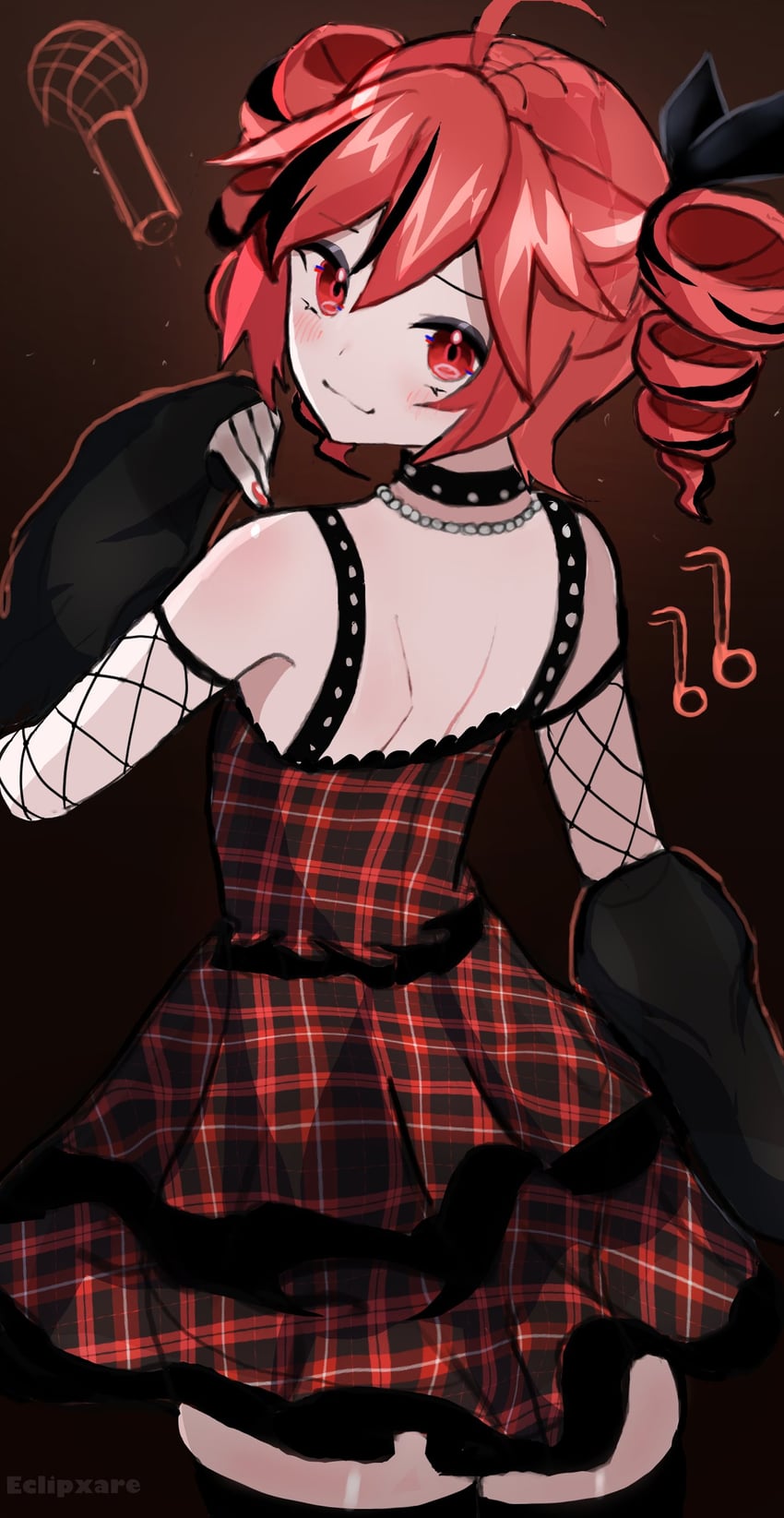 kasane teto (utau and 1 more) drawn by eclipxare
