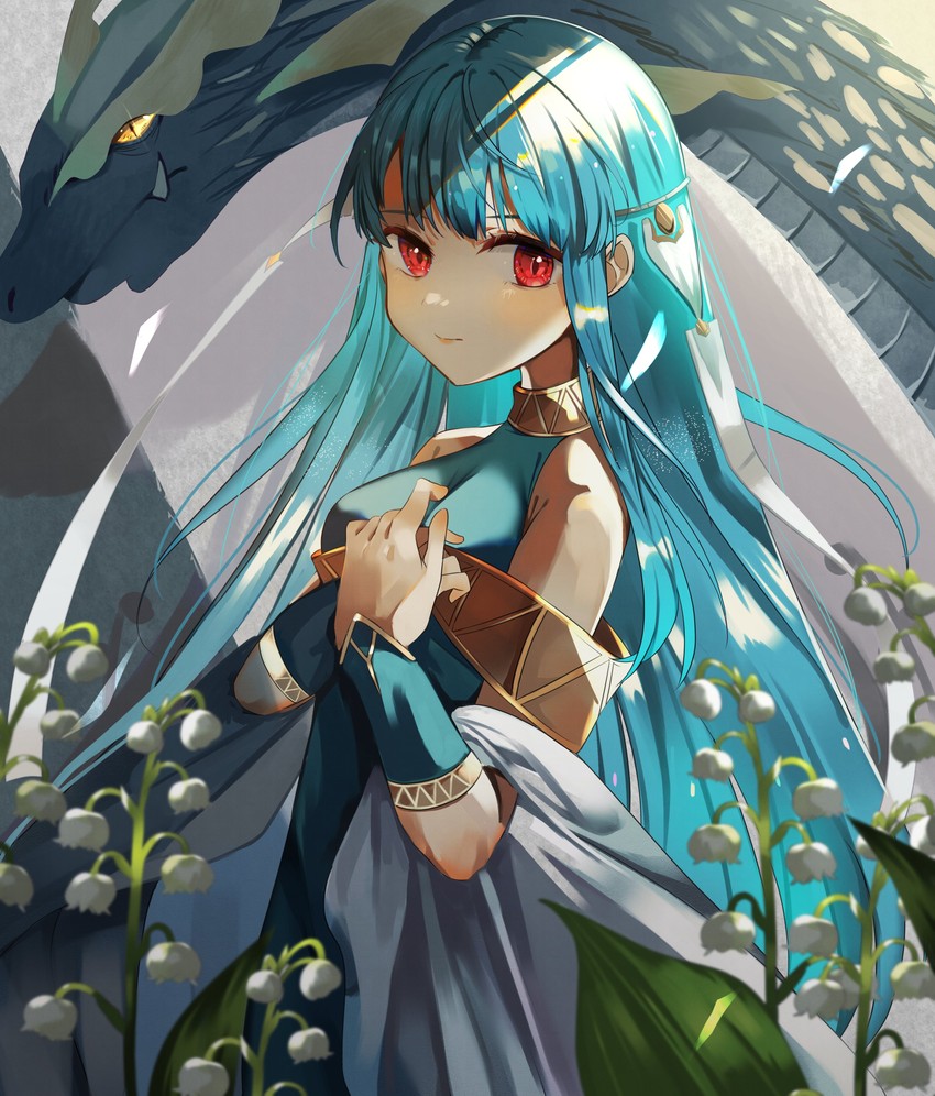 ninian (fire emblem and 2 more) drawn by chil0107