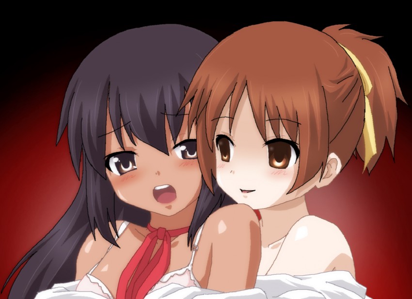 nakano azusa and hirasawa ui (k-on!) drawn by hayashiya_zankurou