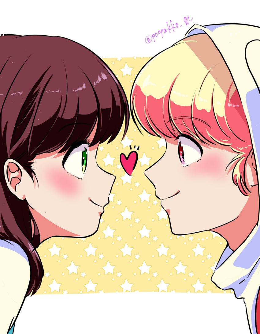 miyake shinobu and inaba (urusei yatsura) drawn by pocyakko_m