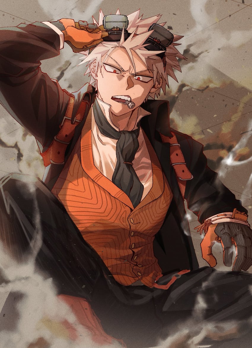 bakugou katsuki (boku no hero academia) drawn by dbbk_000