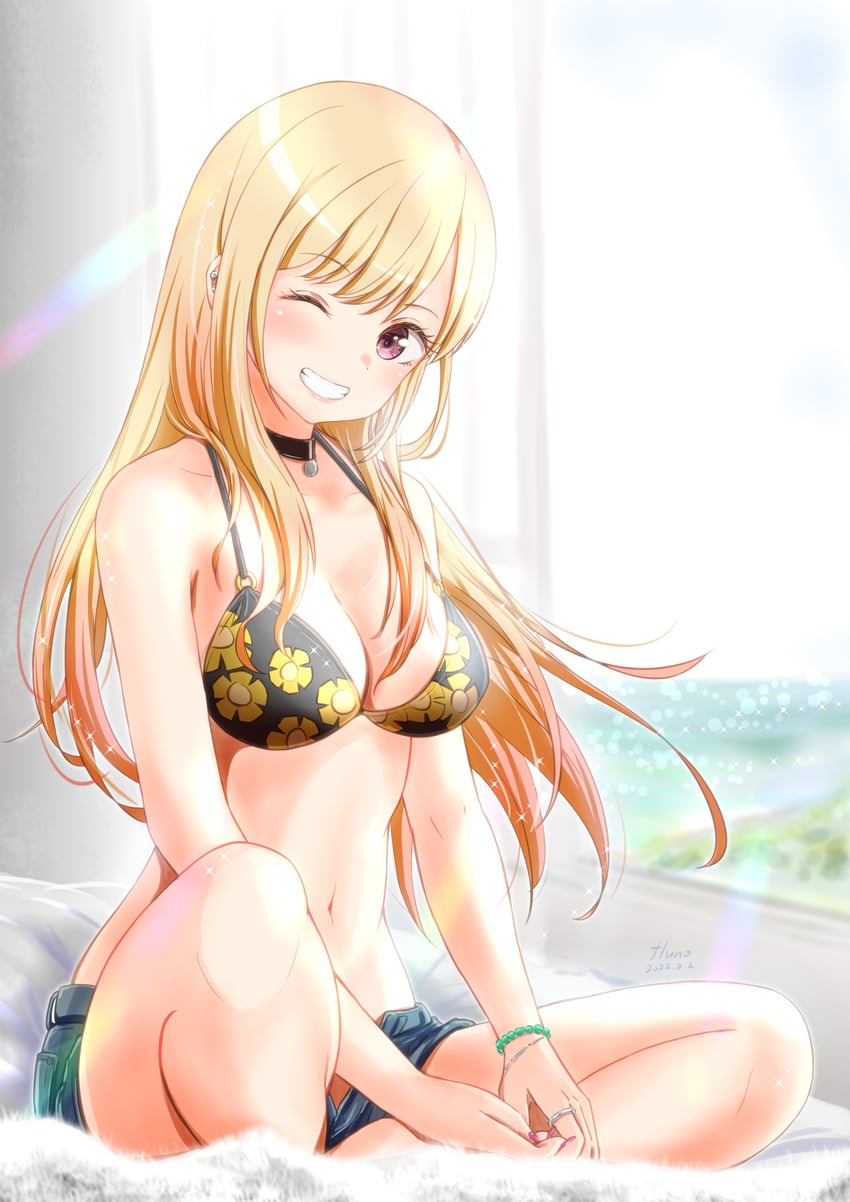 kitagawa marin (sono bisque doll wa koi wo suru) drawn by fluno