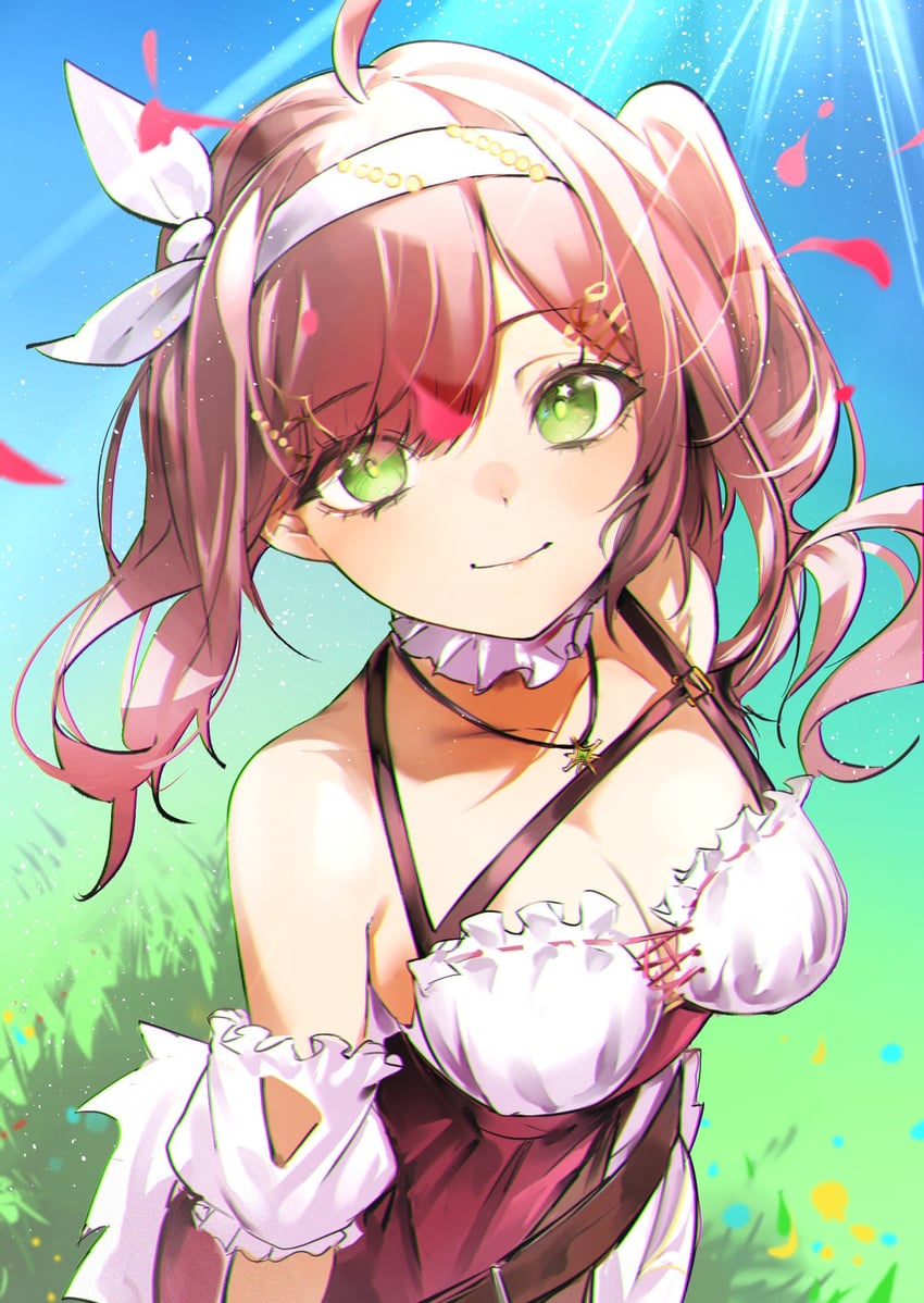 miori celesta (indie virtual youtuber) drawn by hamaguri-san_(hamagur69200744)