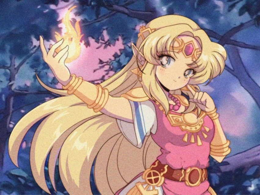 princess zelda (the legend of zelda and 2 more) drawn by komi_shou