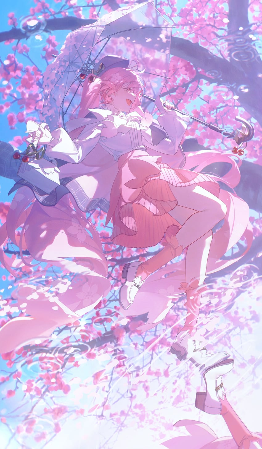 hatsune miku and sakura miku (vocaloid) drawn by konya_karasue