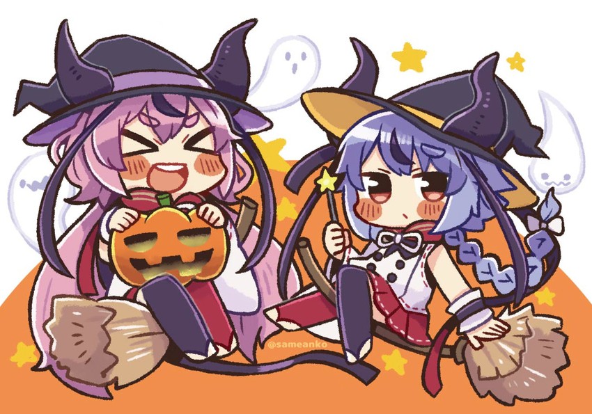 meika hime and meika mikoto (vocaloid) drawn by same_anko