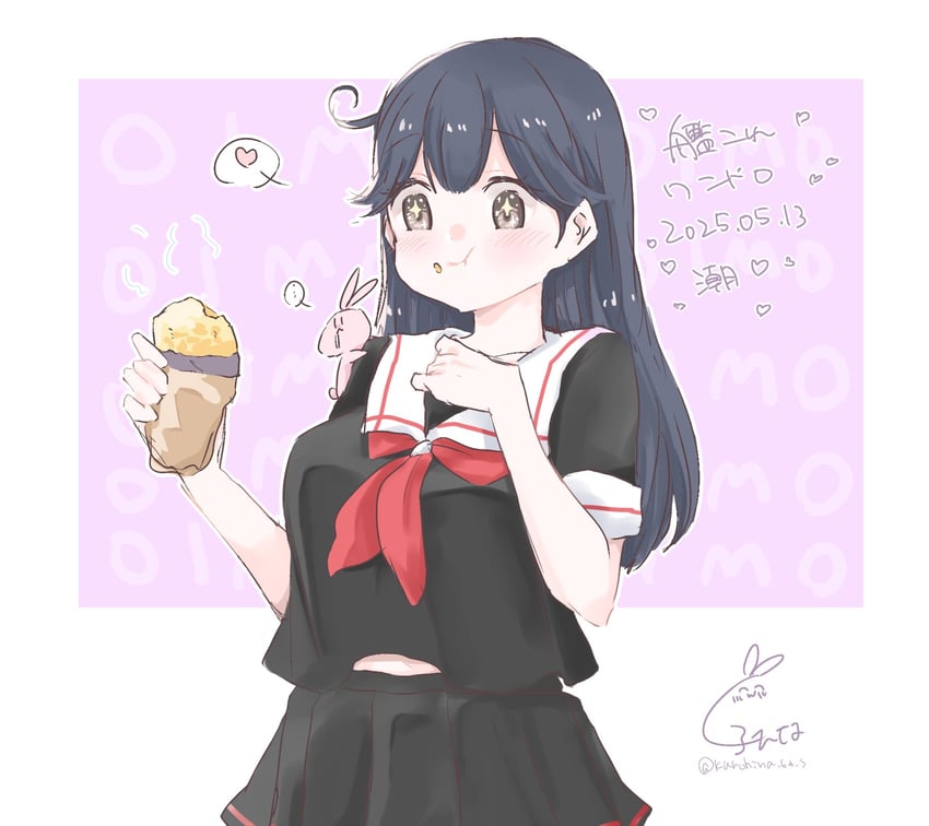ushio and shiratsuyu (kantai collection) drawn by kurohina_(kurohina_66_s)