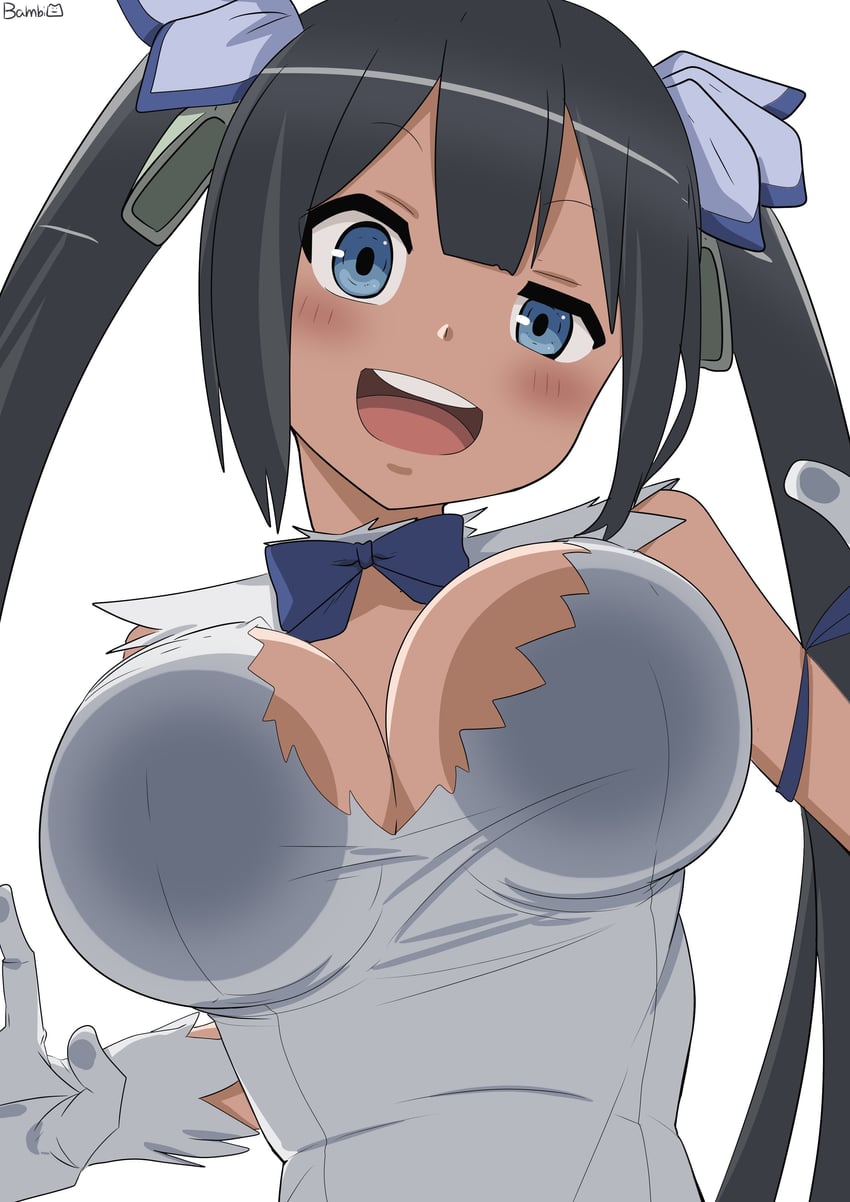 hestia (dungeon ni deai wo motomeru no wa machigatteiru darou ka) drawn by bambi2000line