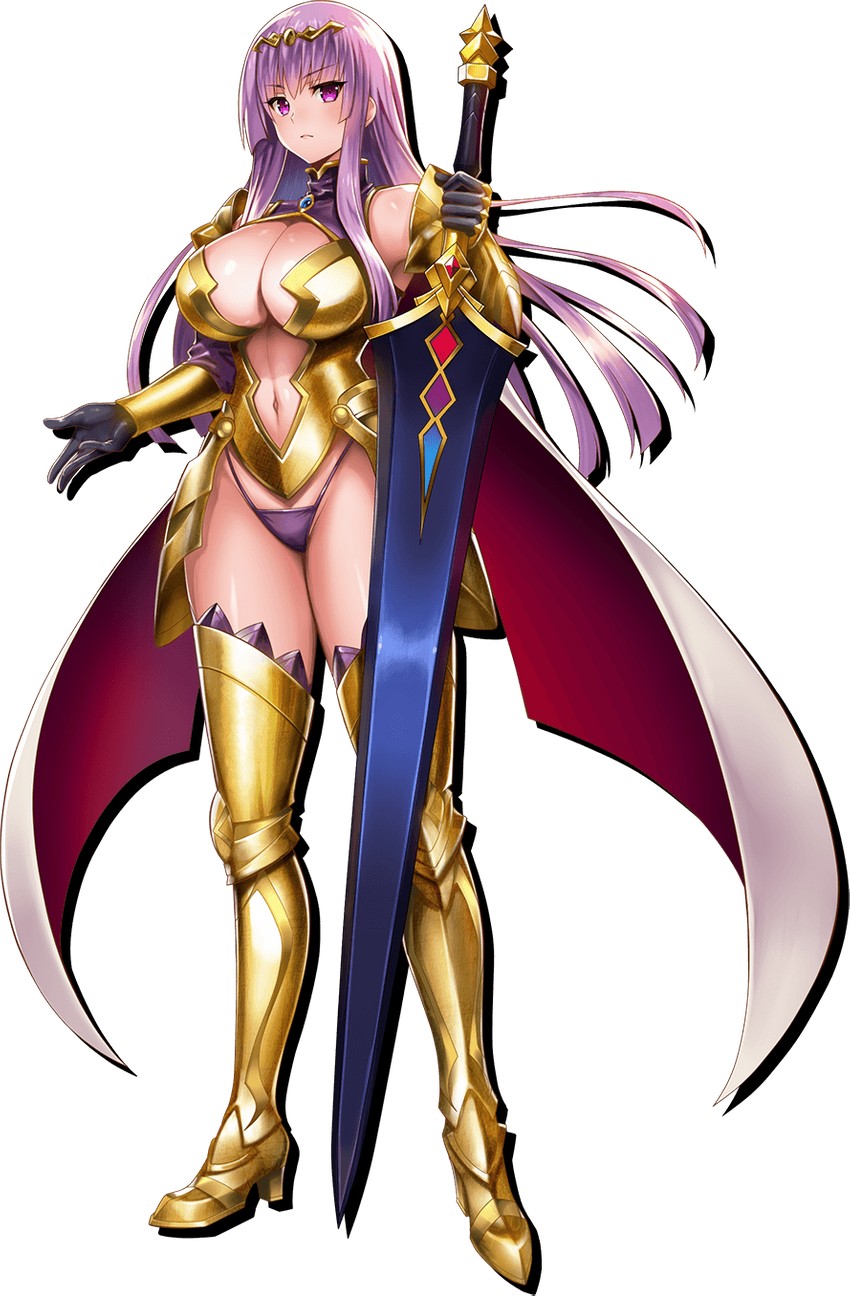 claudette (queen's blade and 2 more) drawn by oosaki_shin'ya