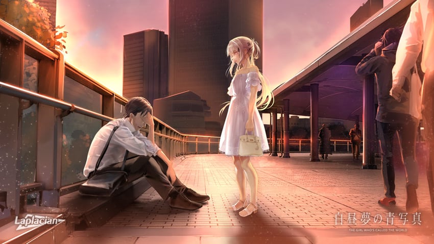 hatano rin and arishima kaoru (hakuchuumu no aojashin) drawn by shimofuri
