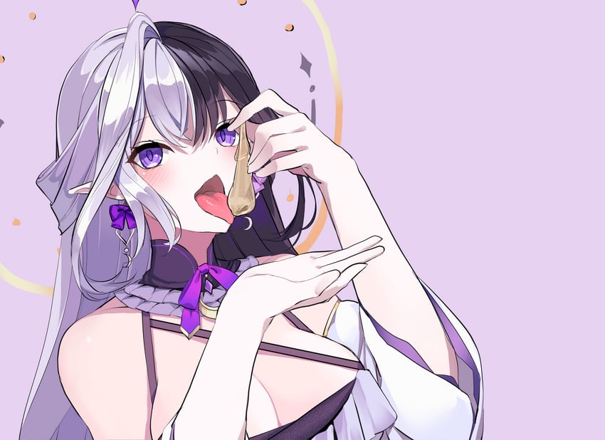 eileennoir (indie virtual youtuber) drawn by yanagui_yugi