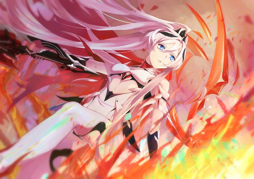 kiana kaslana (honkai and 1 more) drawn by 12_bp1212