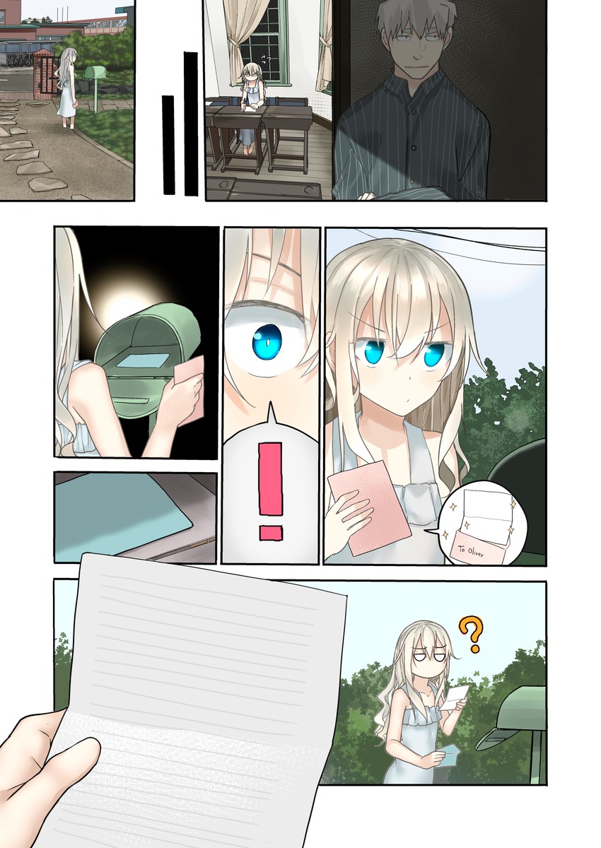 artificial angel and oliver (original) drawn by araido_kagiri