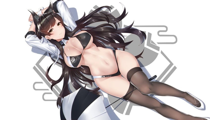 atago (azur lane) drawn by kagiyama_(clave)