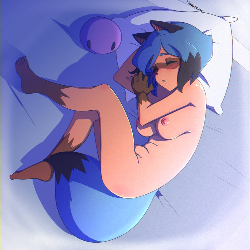 kagemori michiru (brand new animal) drawn by tanquito
