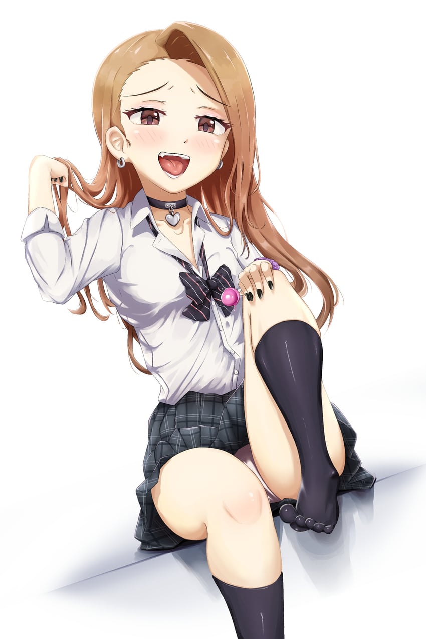 minase iori (idolmaster and 2 more) drawn by nii_niip