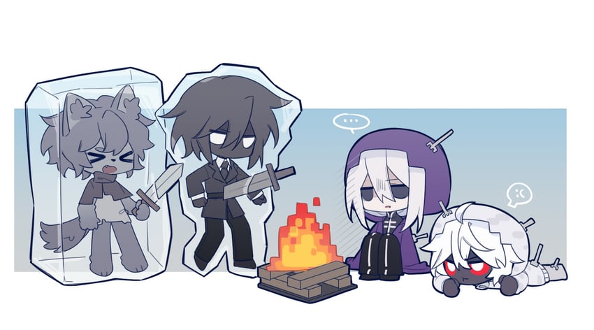 entity 303, null, and dreadlord (minecraft and 1 more) drawn by zaxiangnut25846