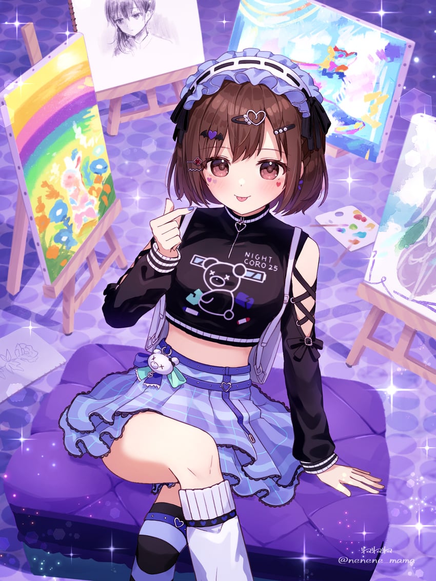 asahina mafuyu and shinonome ena (project sekai) drawn by nene_man