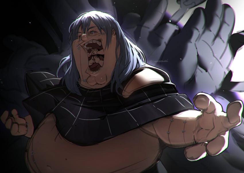 mahito and peter griffin (jujutsu kaisen and 1 more) drawn by kowai_(iamkowai)