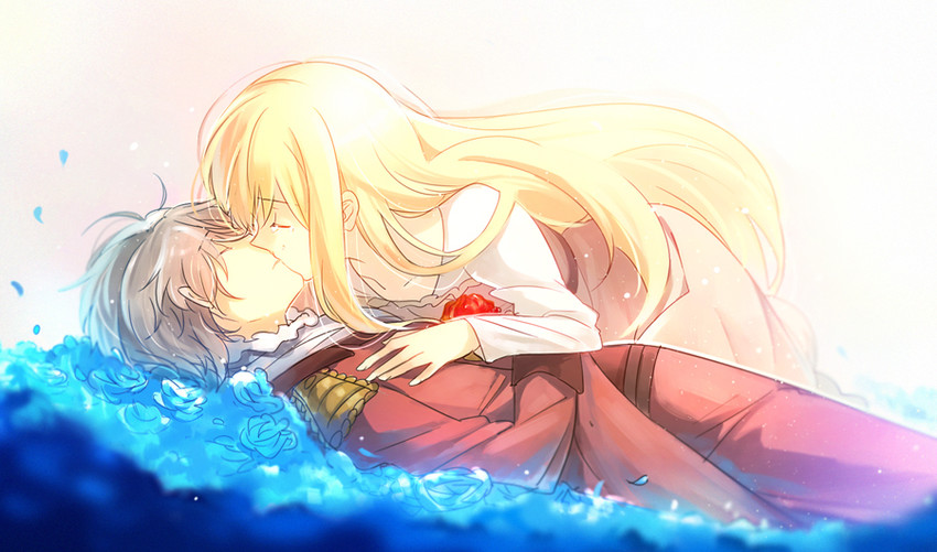 slaine troyard and asseylum vers allusia (aldnoah.zero) drawn by aki_(neyuki41028)