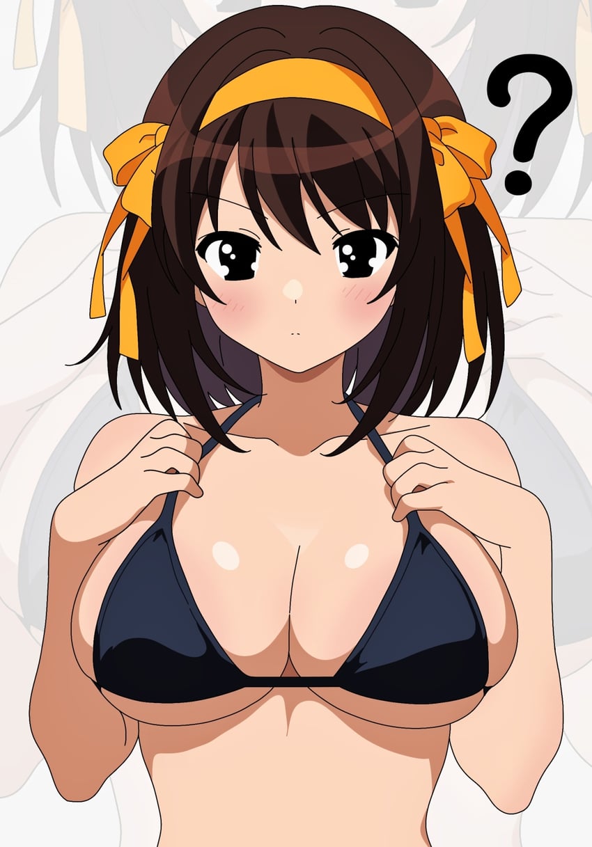 suzumiya haruhi (suzumiya haruhi no yuuutsu) drawn by yuiyu_ki