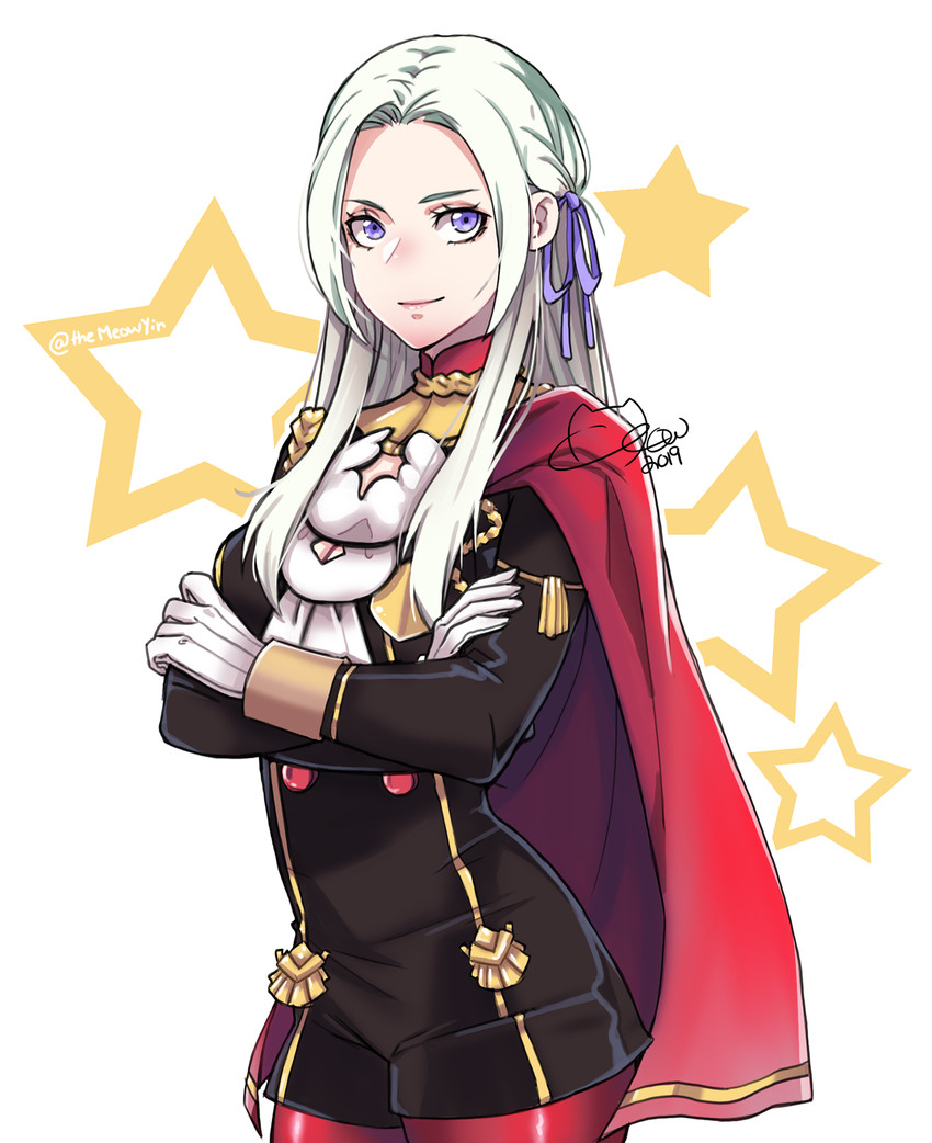 edelgard von hresvelg (fire emblem and 1 more) drawn by meowyin