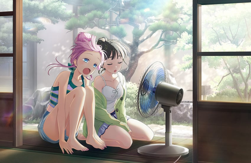 momose ginko and anyoji hime (love live! and 1 more)