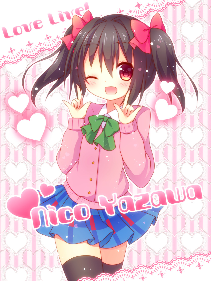 yazawa nico (love live! and 1 more) drawn by himetsuki_luna