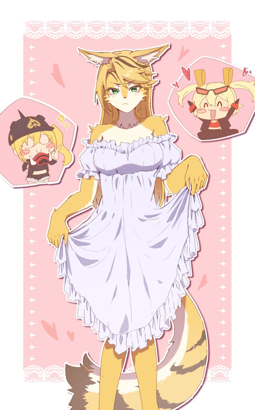 burnice white, luciana de montefio, and pulchra fellini (zenless zone zero) drawn by 08leiya