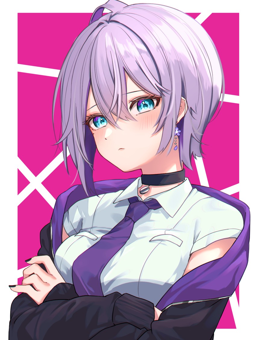 kaga sumire (vspo! and 1 more) drawn by amopui