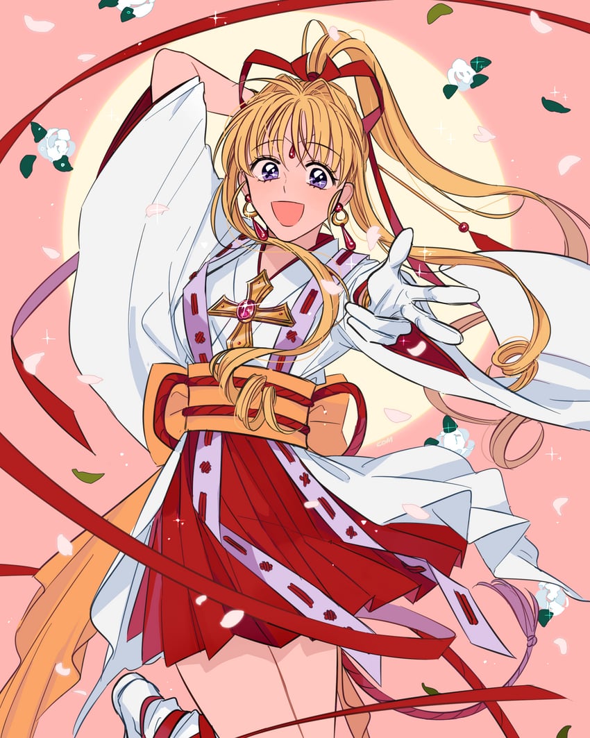 kusakabe maron and kaitou jeanne (kamikaze kaitou jeanne) drawn by com_(com0107)