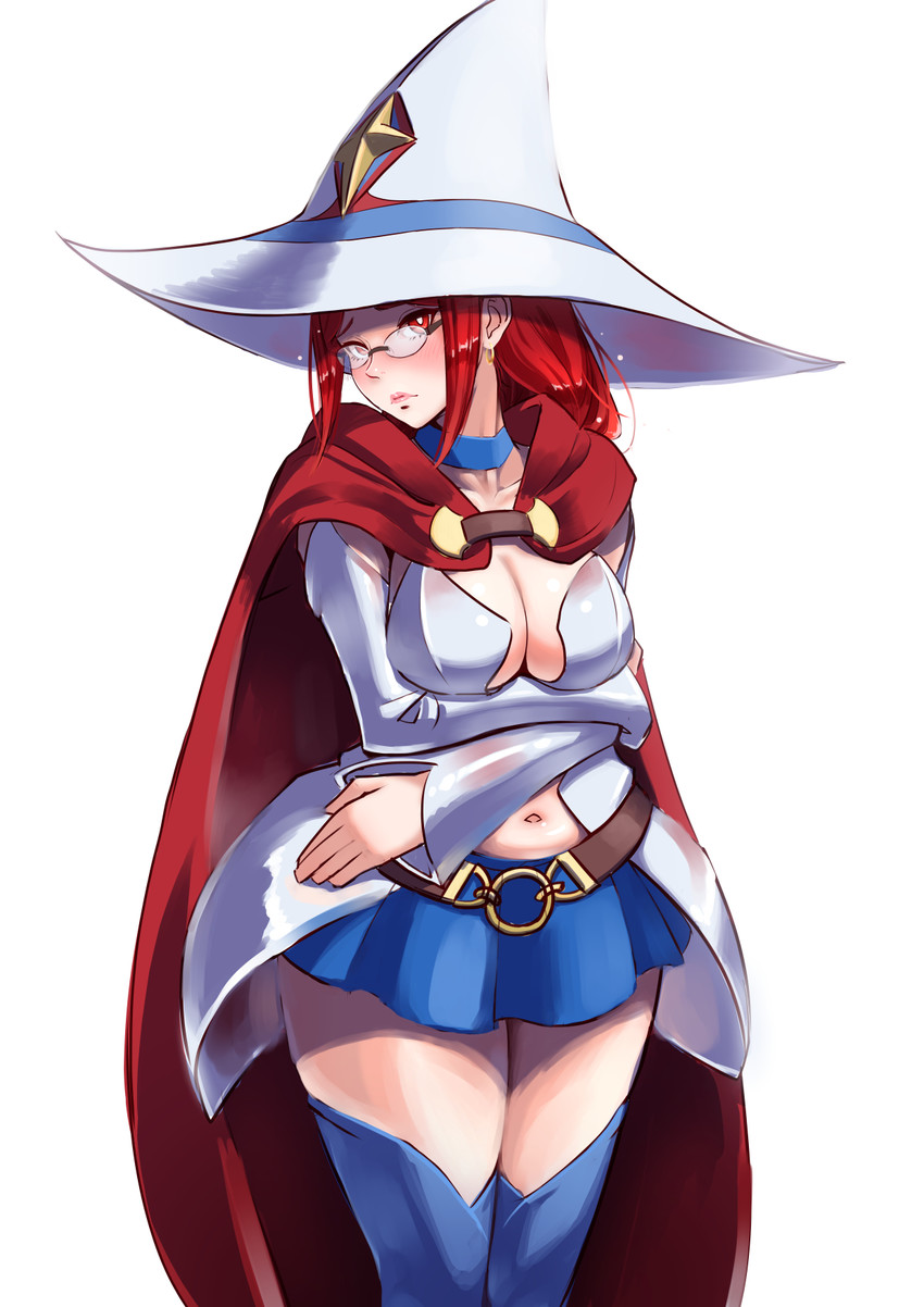 ursula charistes and shiny chariot (little witch academia) drawn by atatatamu