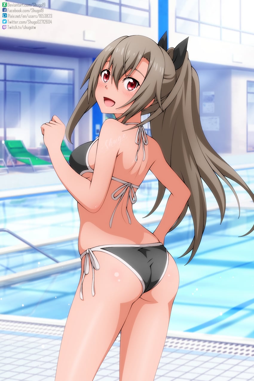 eydis (sword art online and 2 more) drawn by shugo19