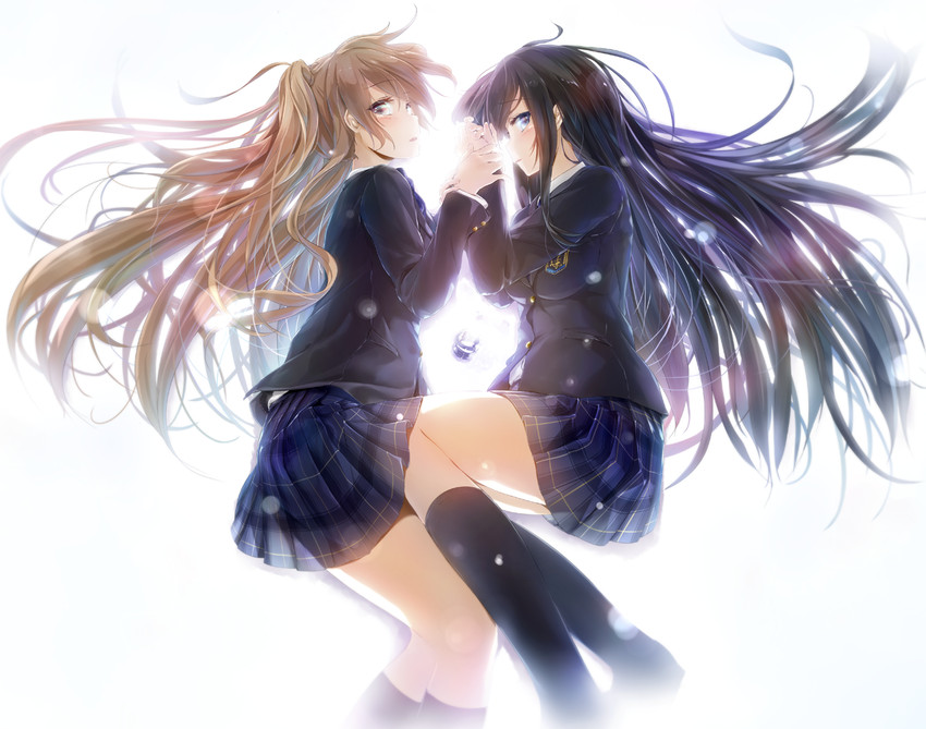 touma kazusa and ogiso setsuna (white album and 1 more) drawn by wingheart