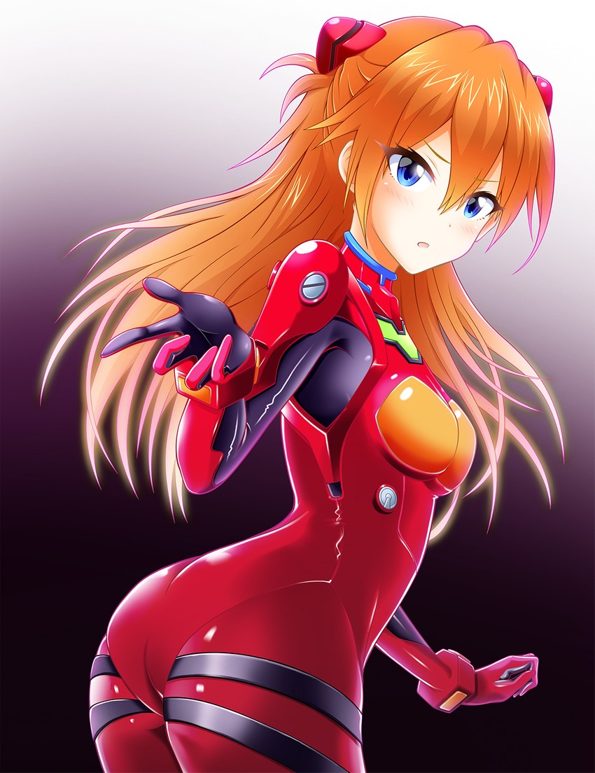 souryuu asuka langley (neon genesis evangelion) drawn by eva_16-gouki