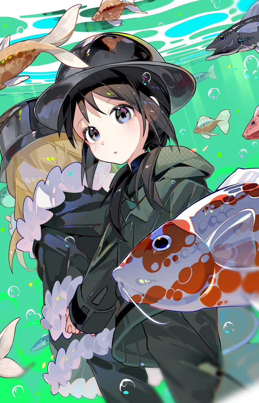 chito and yuuri (shoujo shuumatsu ryokou) drawn by hiro_(yoshi_chan)