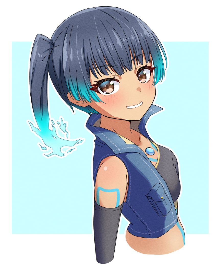 sena (xenoblade chronicles and 1 more) drawn by kamidan