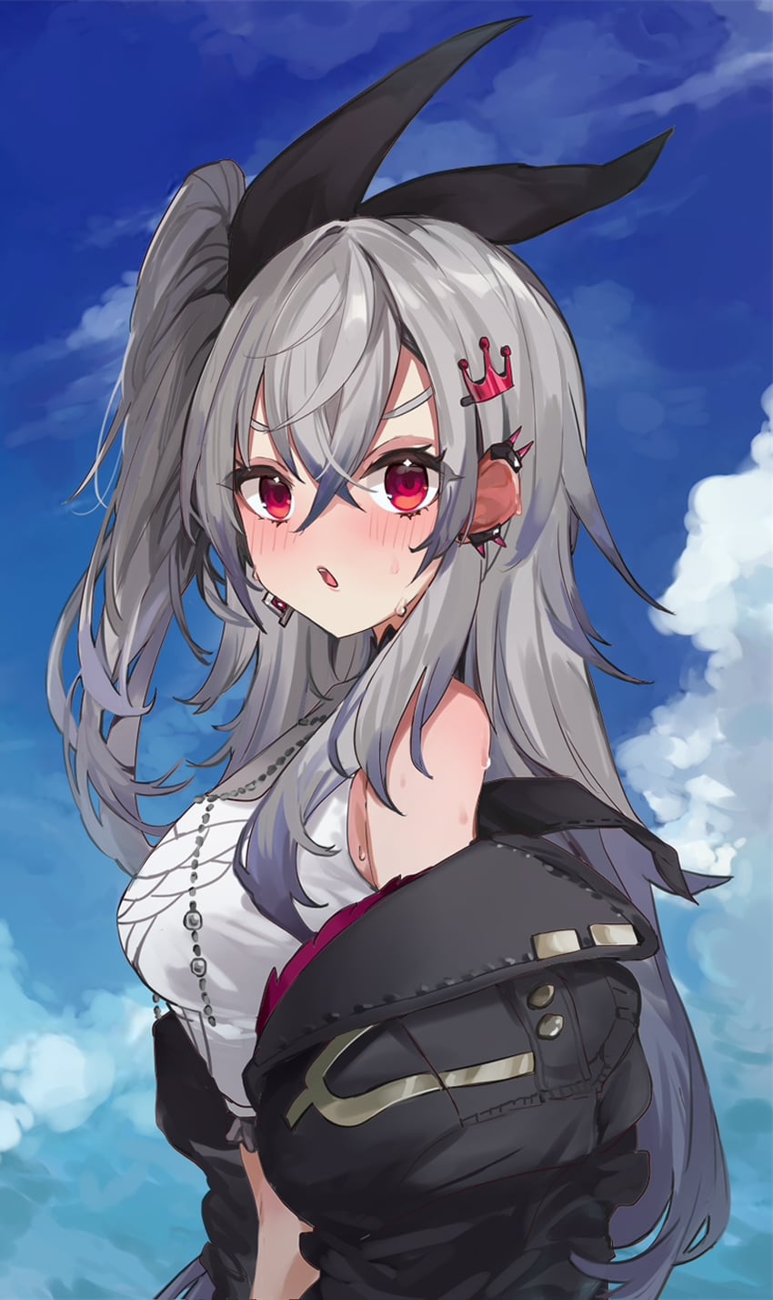 isaki riona (hololive and 1 more) drawn by appleseed_(appleseed_art)