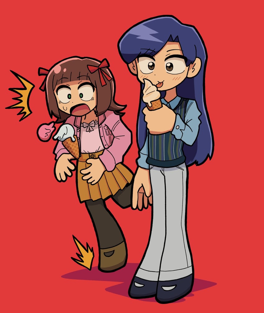 kisaragi chihaya and amami haruka (idolmaster and 2 more) drawn by fis_(t83192933)
