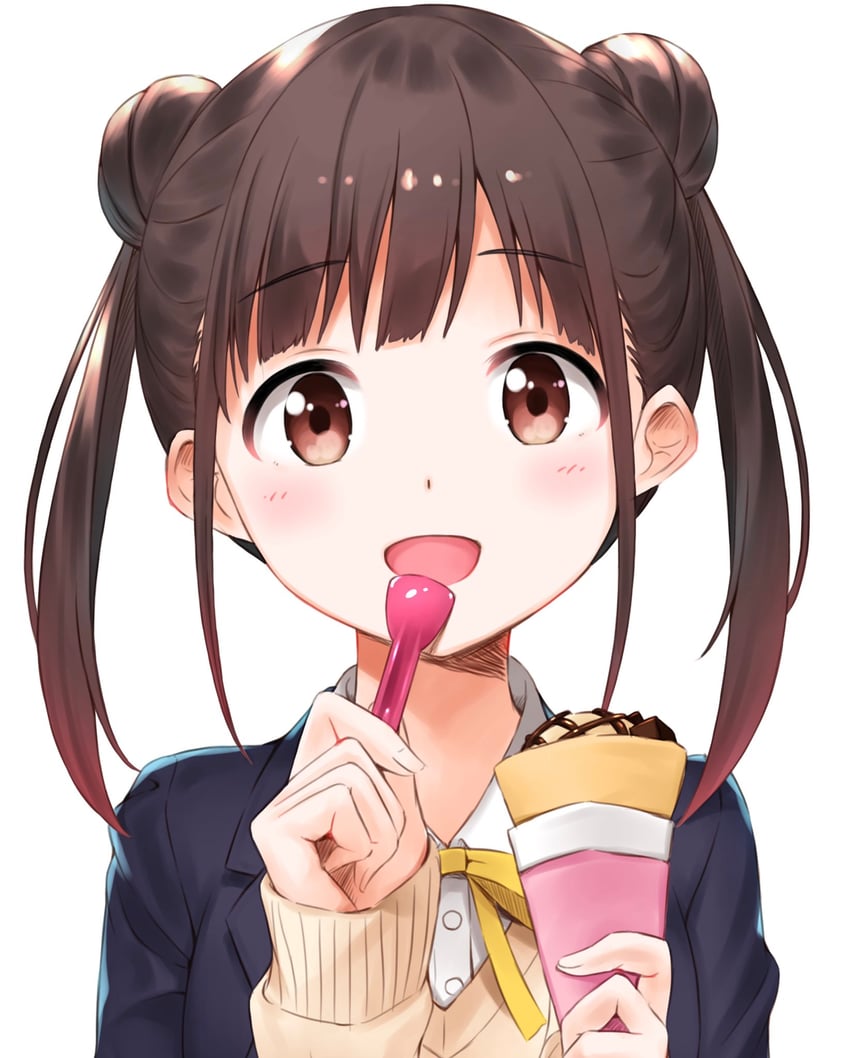 sonoda chiyoko (idolmaster and 1 more) drawn by bashosho