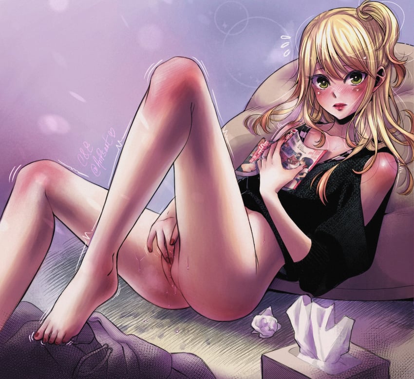 aihara yuzu (citrus and 1 more) drawn by anpsart