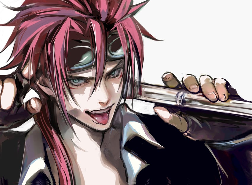 reno (final fantasy and 2 more) drawn by shoji_sakura