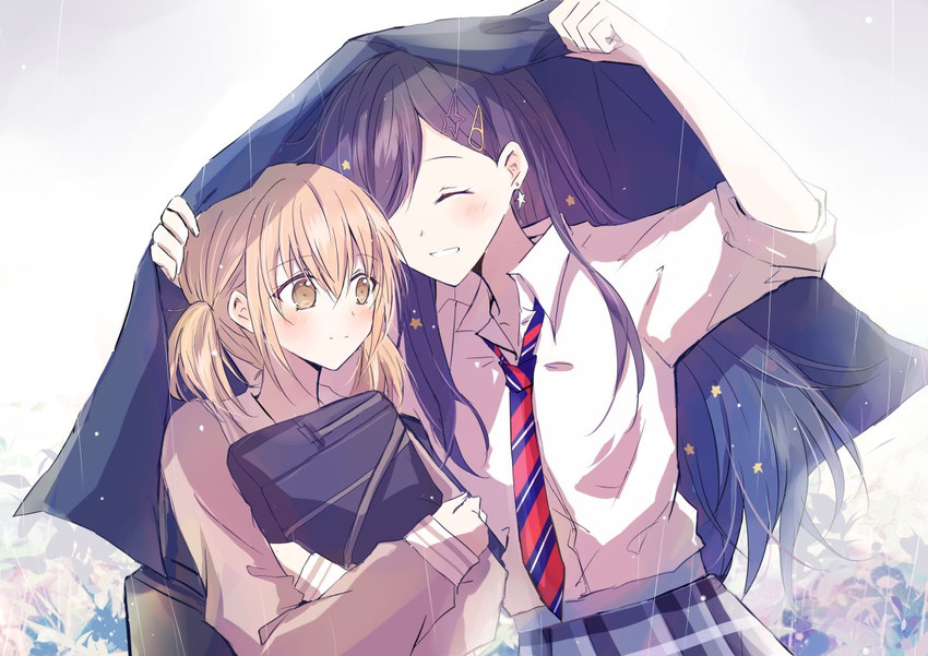 shiraishi an and azusawa kohane (project sekai) drawn by xuan