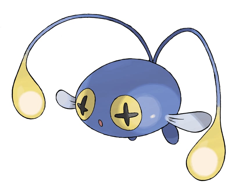 chinchou (pokemon and 1 more) drawn by sugimori_ken