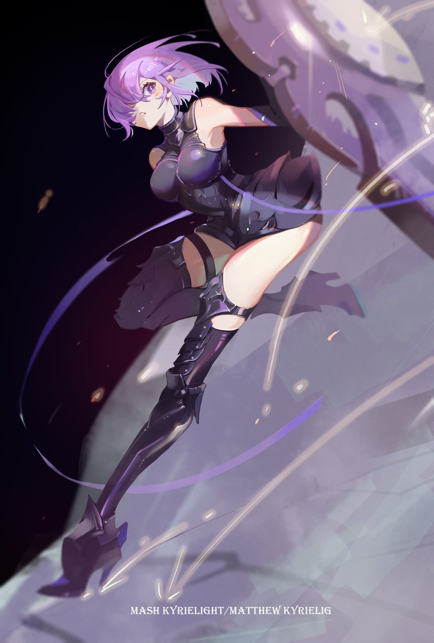 mash kyrielight (fate and 1 more) drawn by ziyi_yoyi