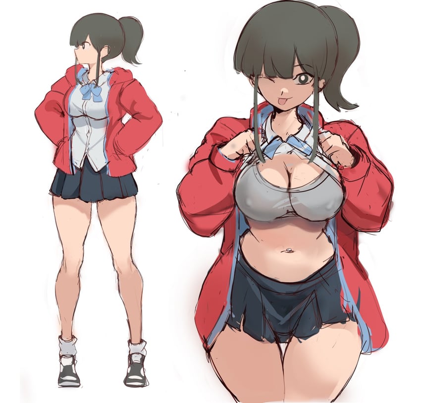 girlfriend (mcdonald's and 1 more) drawn by rakeemspoon